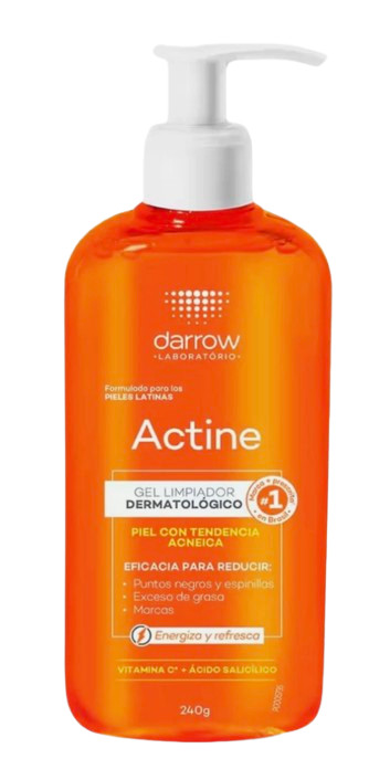 Darrow Actine -Purifying Face Wash Gel 140 GR – Deep Cleanser for Oily Skin