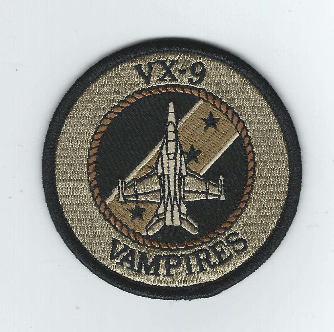VX-9 F/A-18(THEIR LATEST) BULLET desert patch