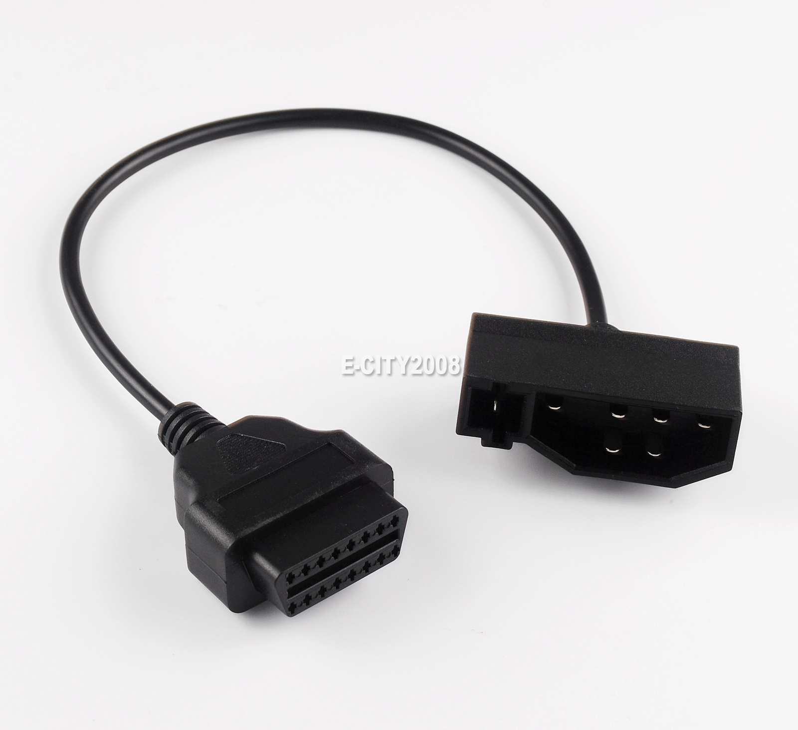 For Ford 7 Pin OBD1 to OBD2 Cable Adapter Code Reader Scanner Engine Repair Tool