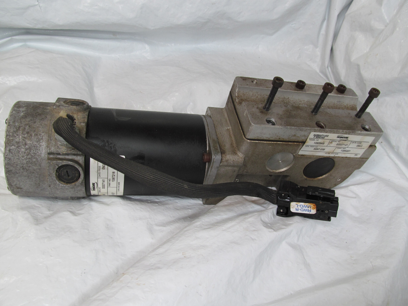 Left Motor & Transaxle From Invacare R2 Wheelchair