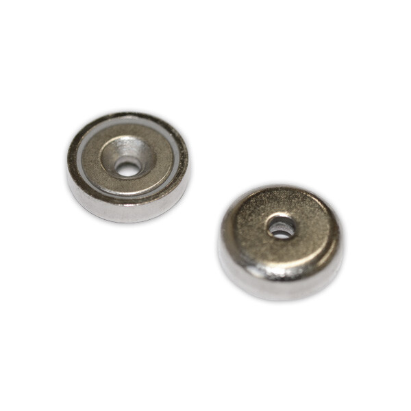 10X A16L Countersunk 16mm Shallow Pot Magnets Magnetic Neo Pot | Door Latch