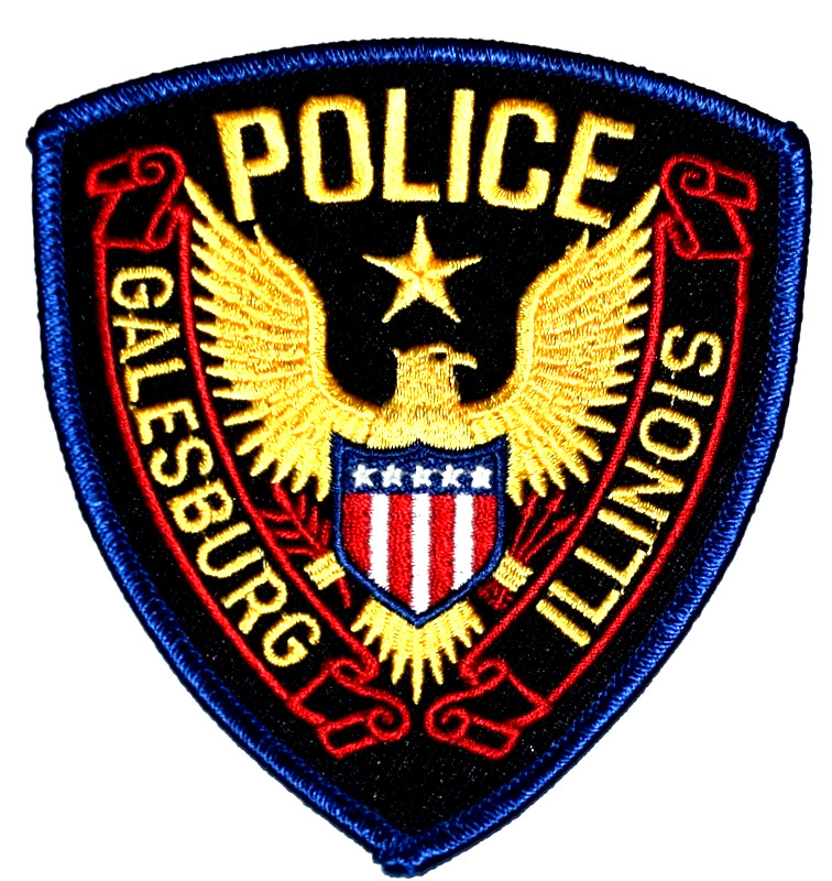 GALESBURG – POLICE - ILLINOIS IL Sheriff Police Patch STAR OVER EAGLE CREST