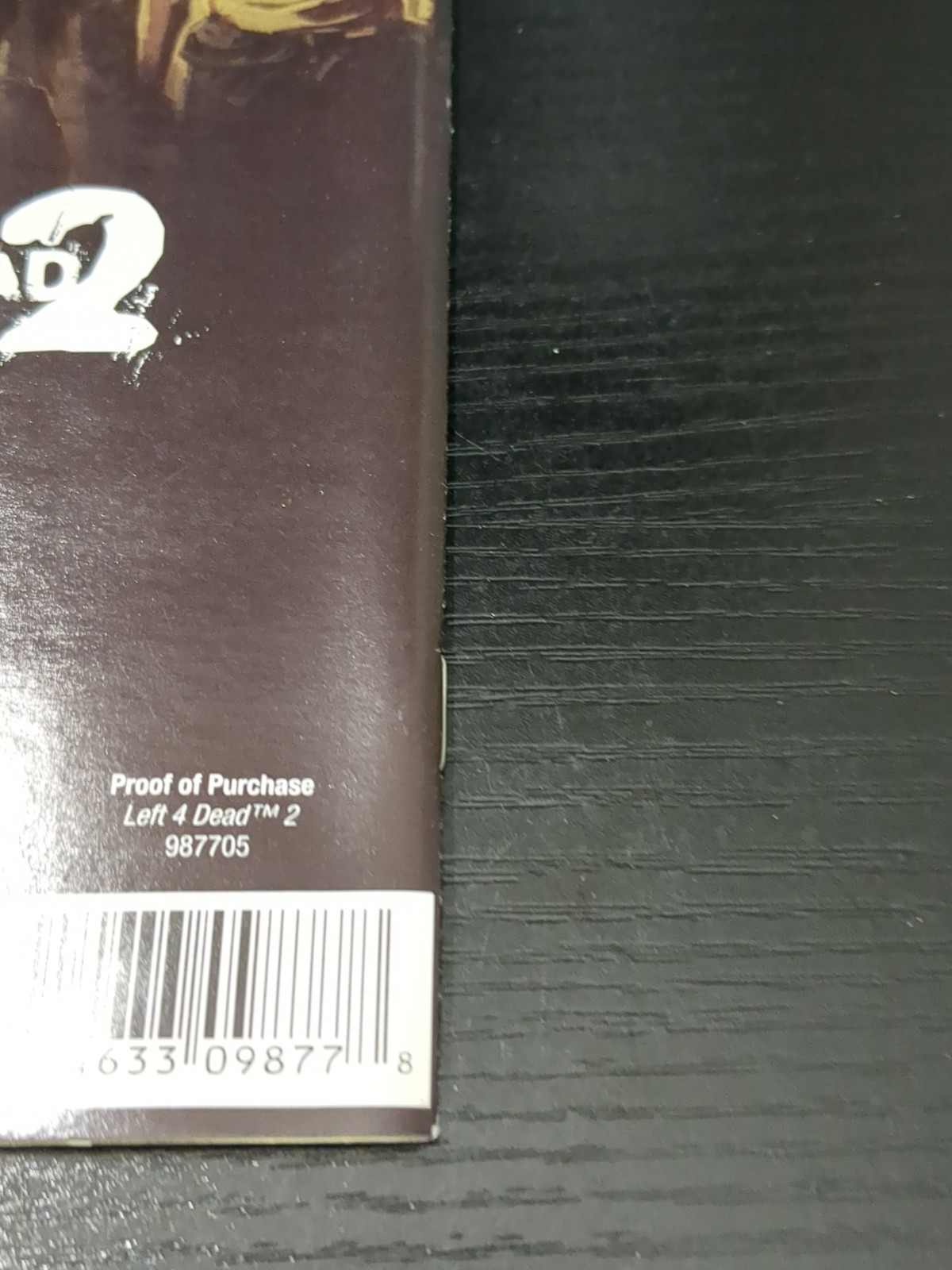 Left 4 Dead 2 360 Original Booklet Manual ONLY Guide Instruction Authentic OEM