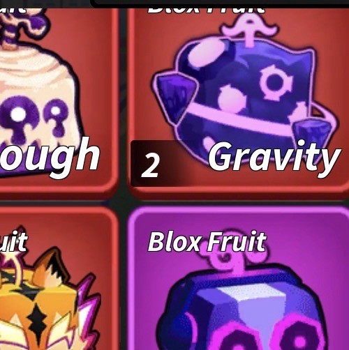 Blox Fruit In-Game Item- (only) 1 gravity    (1 time sale very cheap)