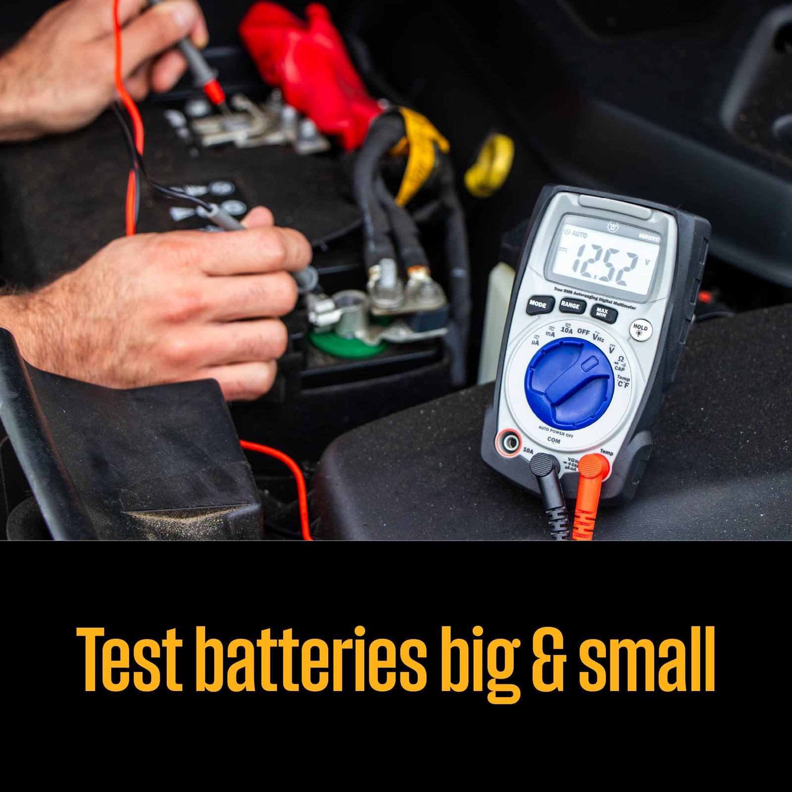 Auto-Ranging Digital Multimeter Professional Volt Tester 6000 Counts