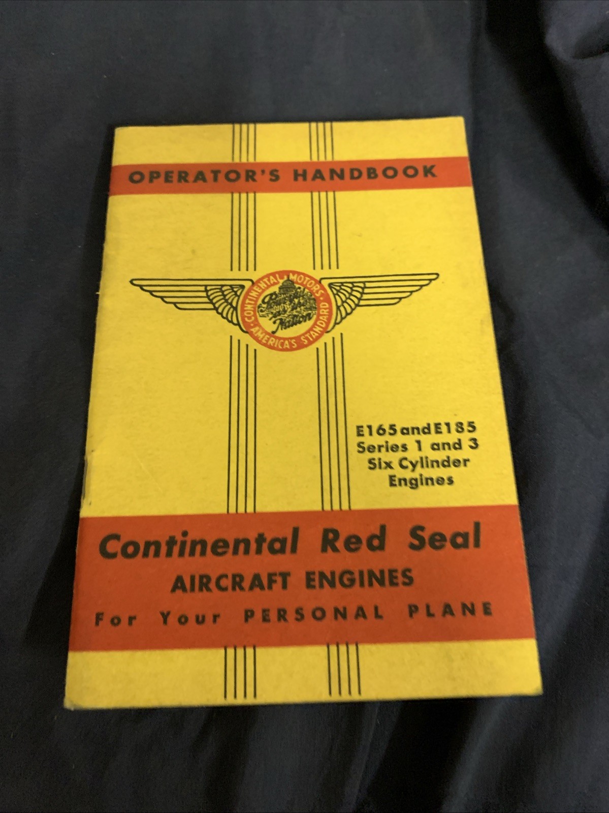 Operators Handbook E165 & E185 Series 1 & 3 Six Cylinder Engines