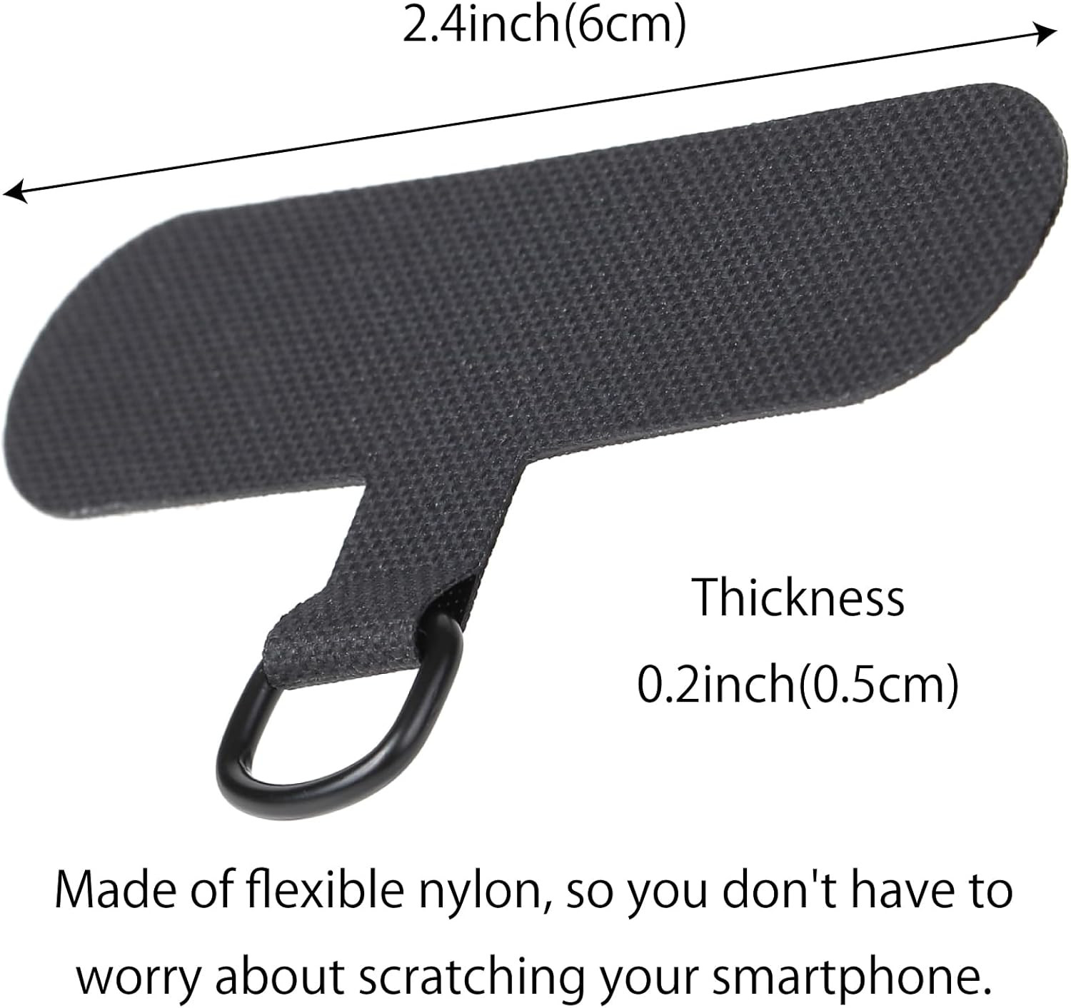 cell phone tether tab universal phone lanyard clutch loop