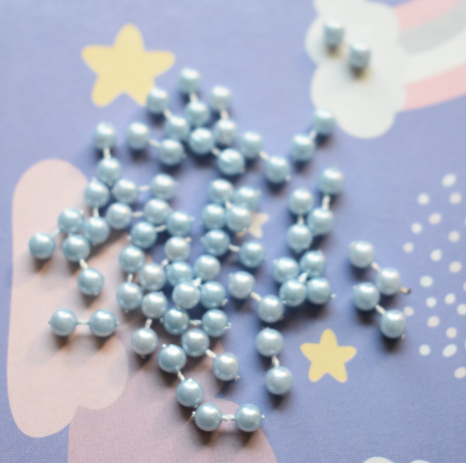 30 Medium 1/8" BLUE DUN Plastic Mono Eyes for Fly Tying