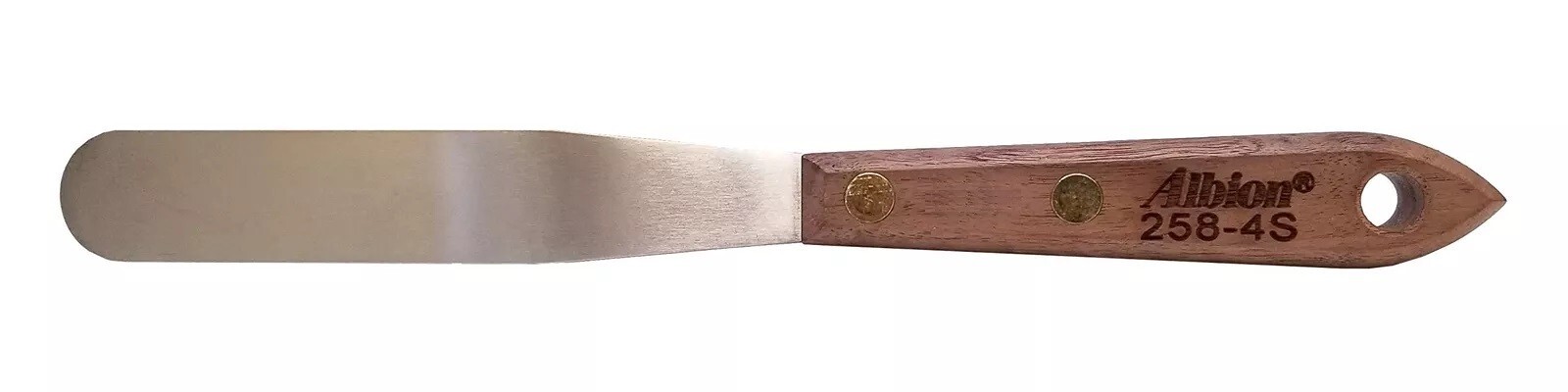 Albion Engineering 258-4S Classic Caulking Spatula Stainless Steel 4" Blade Tool