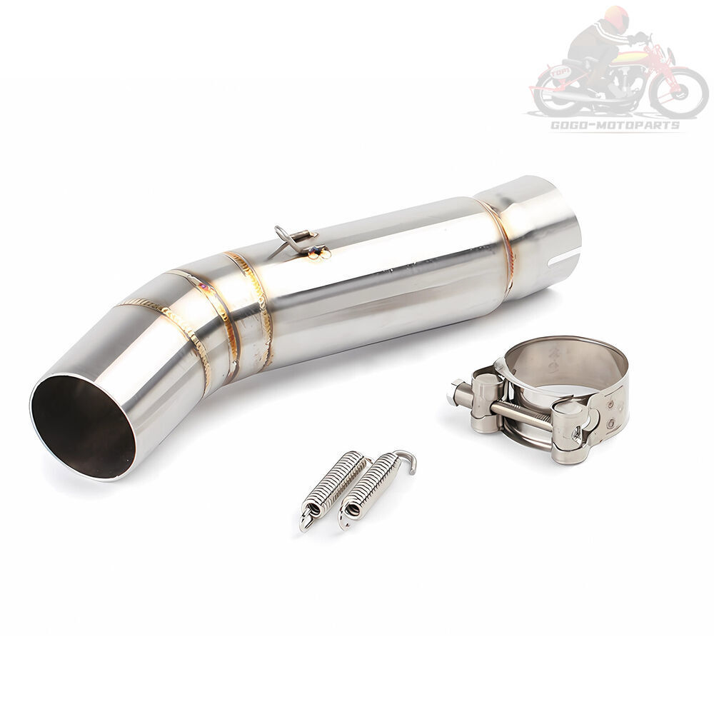 Stainless Steel Motorcycle Exhaust Mid Link Pipe For Honda CBR500R CB500X CB500F