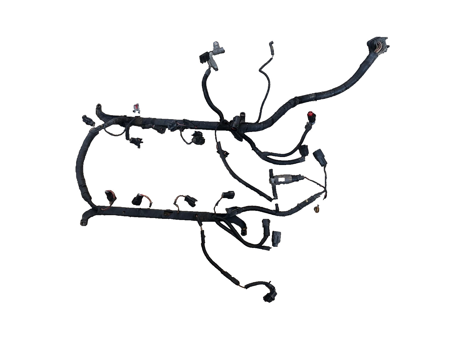 92-95 Ford Truck F150 efi ecu 5.8 351w mass air truck engine wiring harness OEM