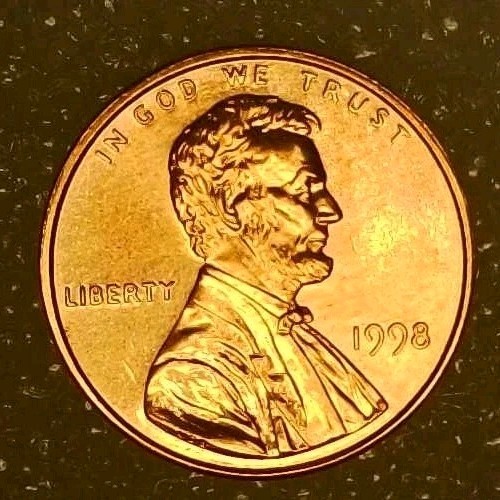 🔥 BU RED 1998 LINCOLN MEMORIAL CENT DDO VARIETY *W/ DOUBLING ON THE EAR