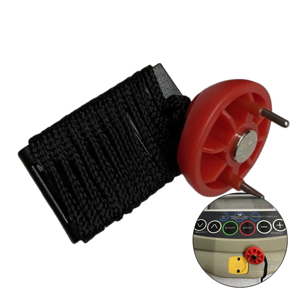 Treadmill Safety Key E-Stop Switch for Proform Models Red Plastic 2.8 x 4.5cm