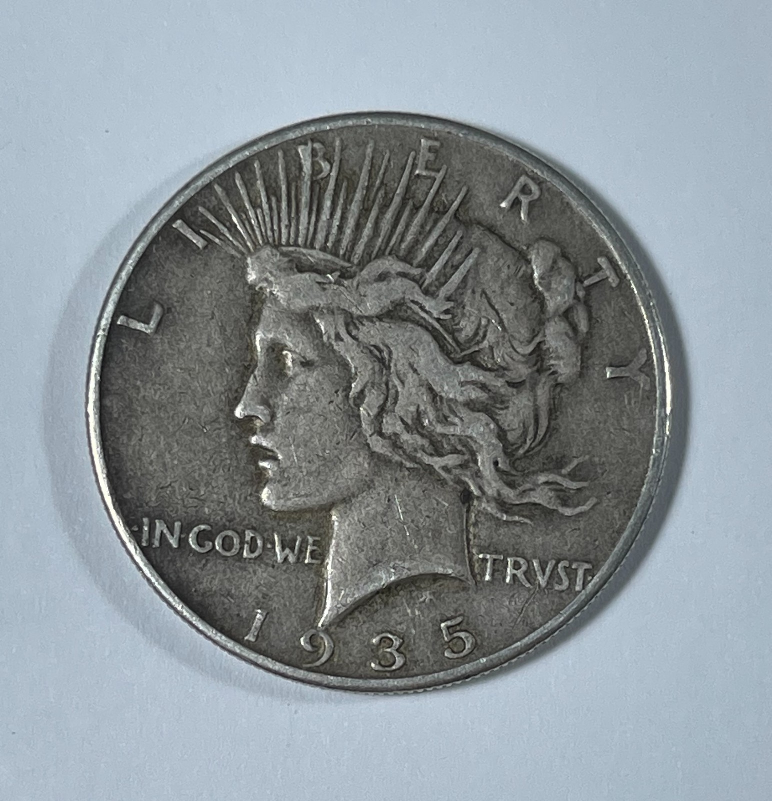 1935 Peace dollar (#21942) VF