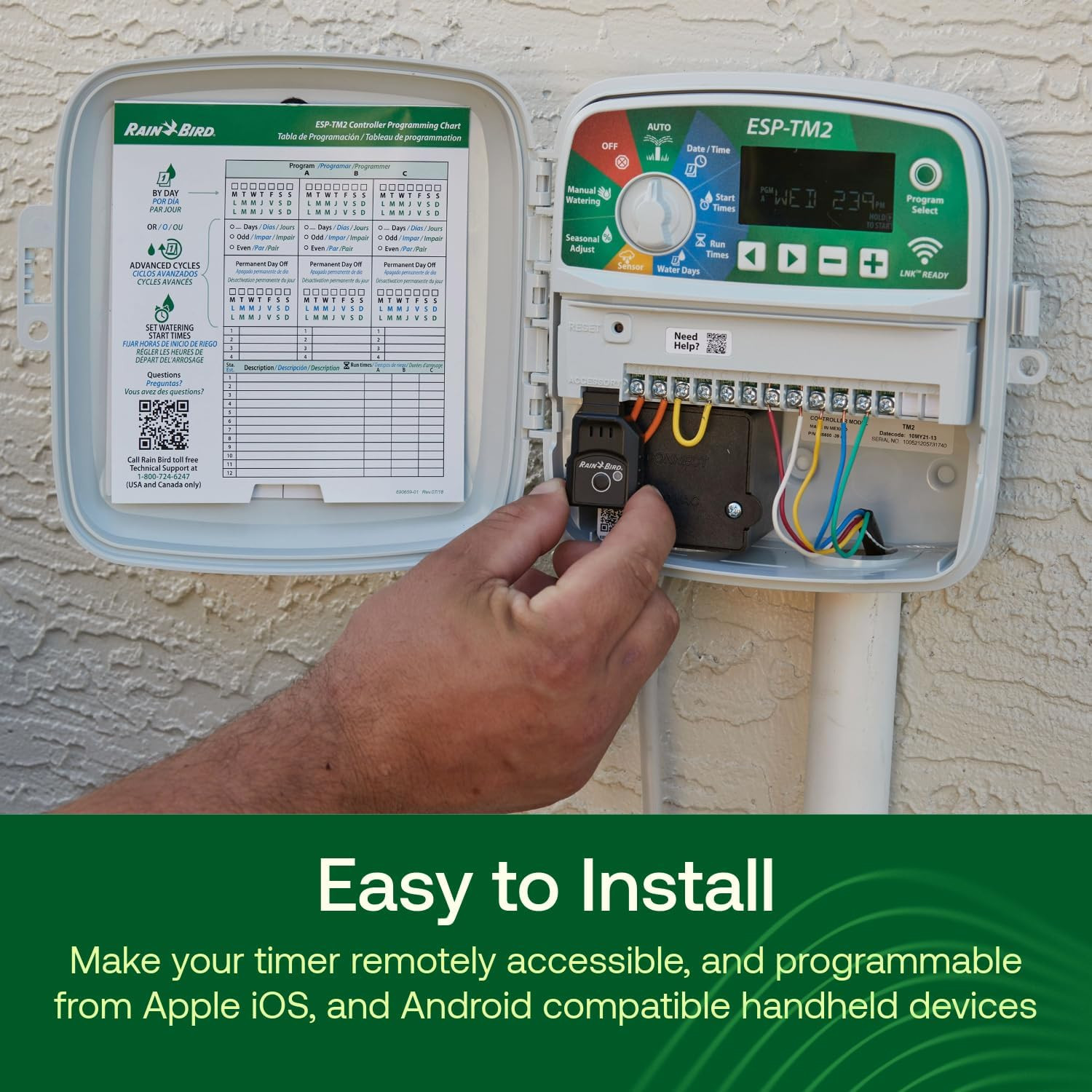 LNK2 Smart Wifi Module (2Nd Generation), Compatible with TRU Irrigation Timers