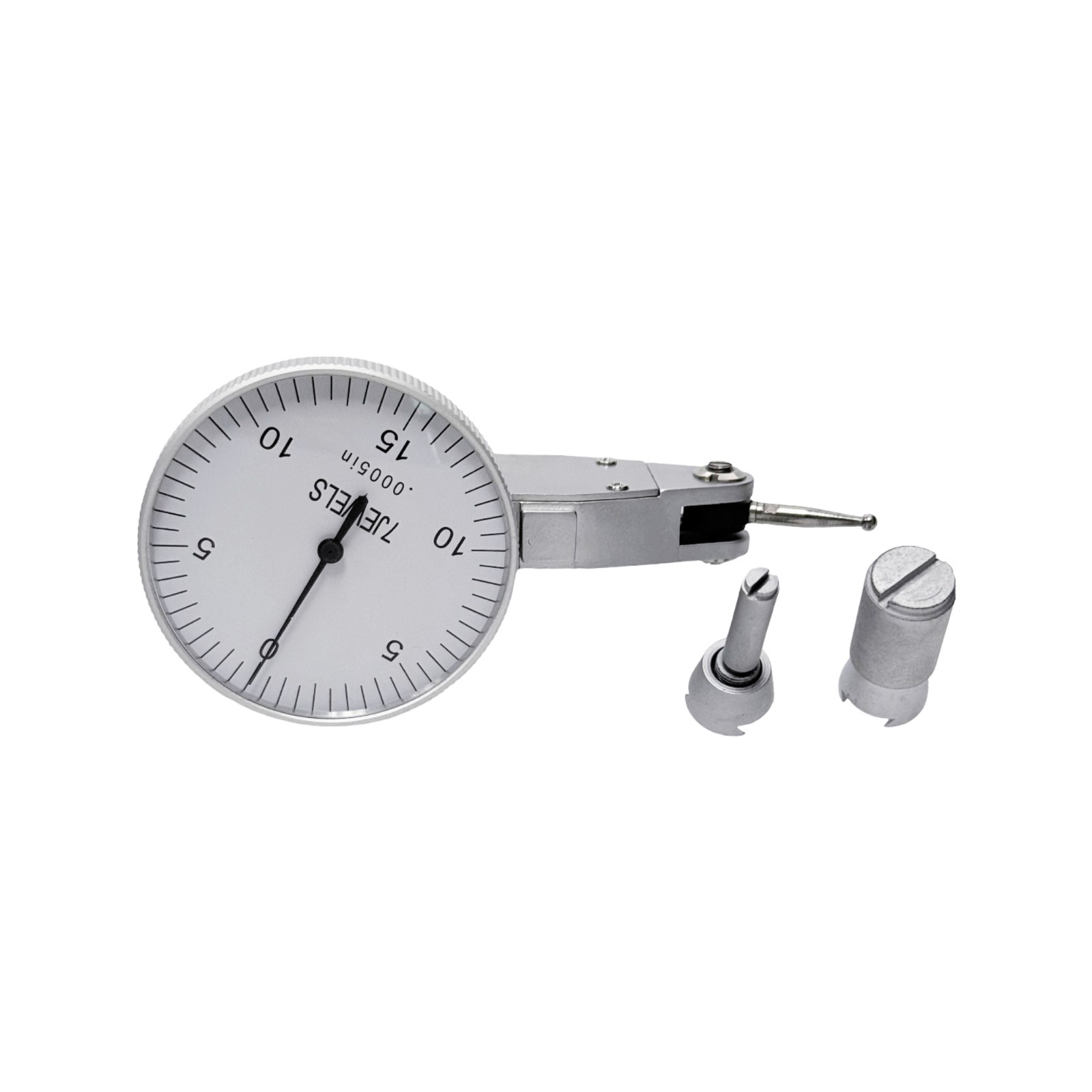 New Dial Test Indicator .030" Range .0005" Graduation 0-15-0 Precision Gauge
