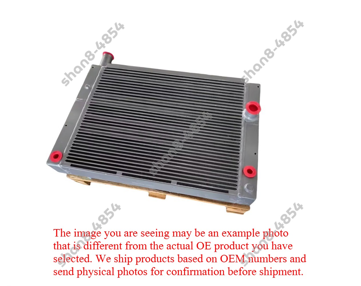 Cooling Radiator 100007671 Suitable For Screw Air Compressors