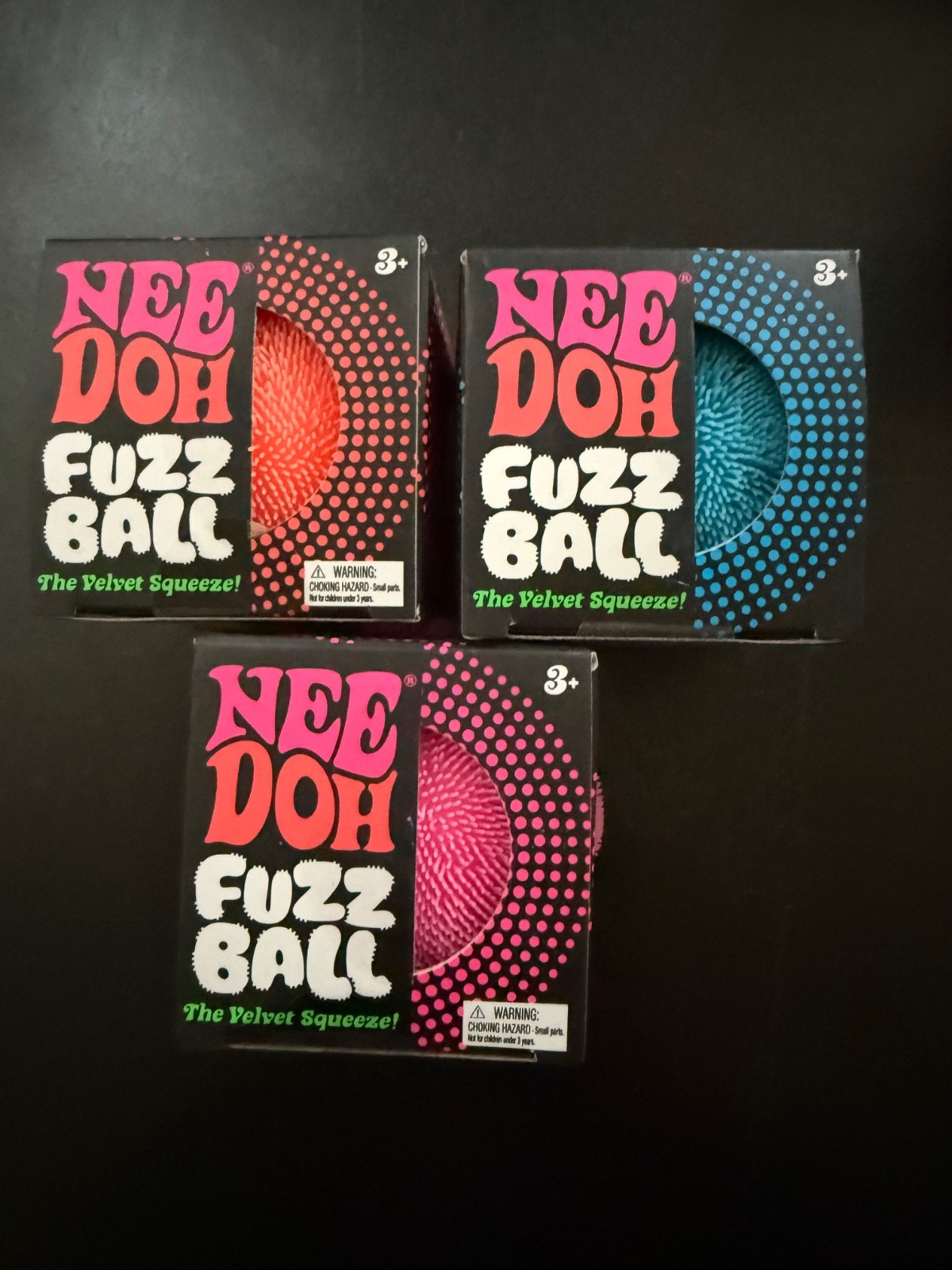 Schylling Needoh Fuzz Ball (Random Color) New in box