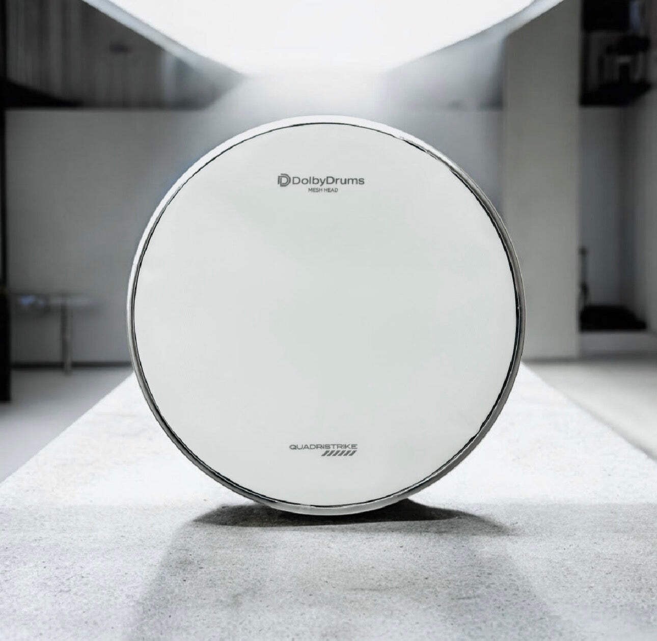 Dolby Drums 13” 4-Ply Quadristrike Mesh Drumhead for Roland Alesis Lemon Pad Hea