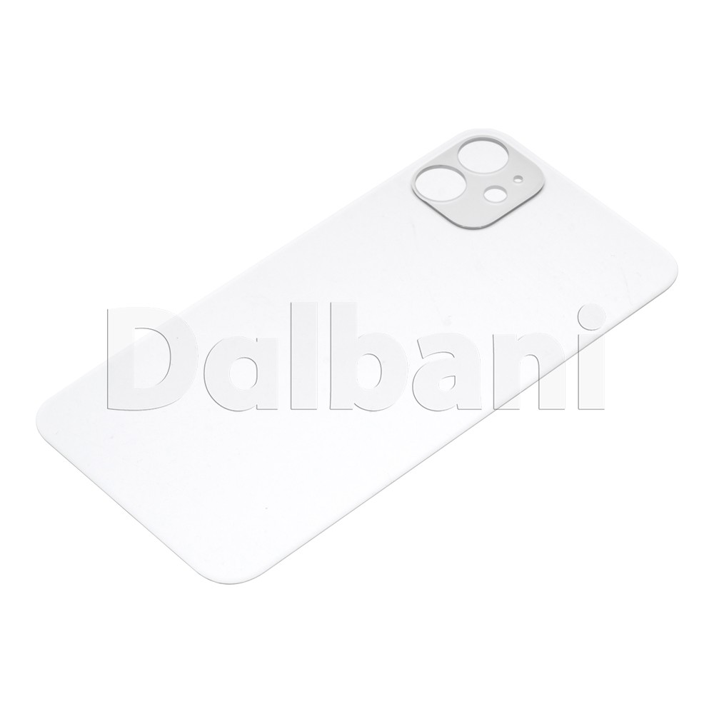 Clear Back Glass Battery Cover for Apple iPhone 11 Transparent