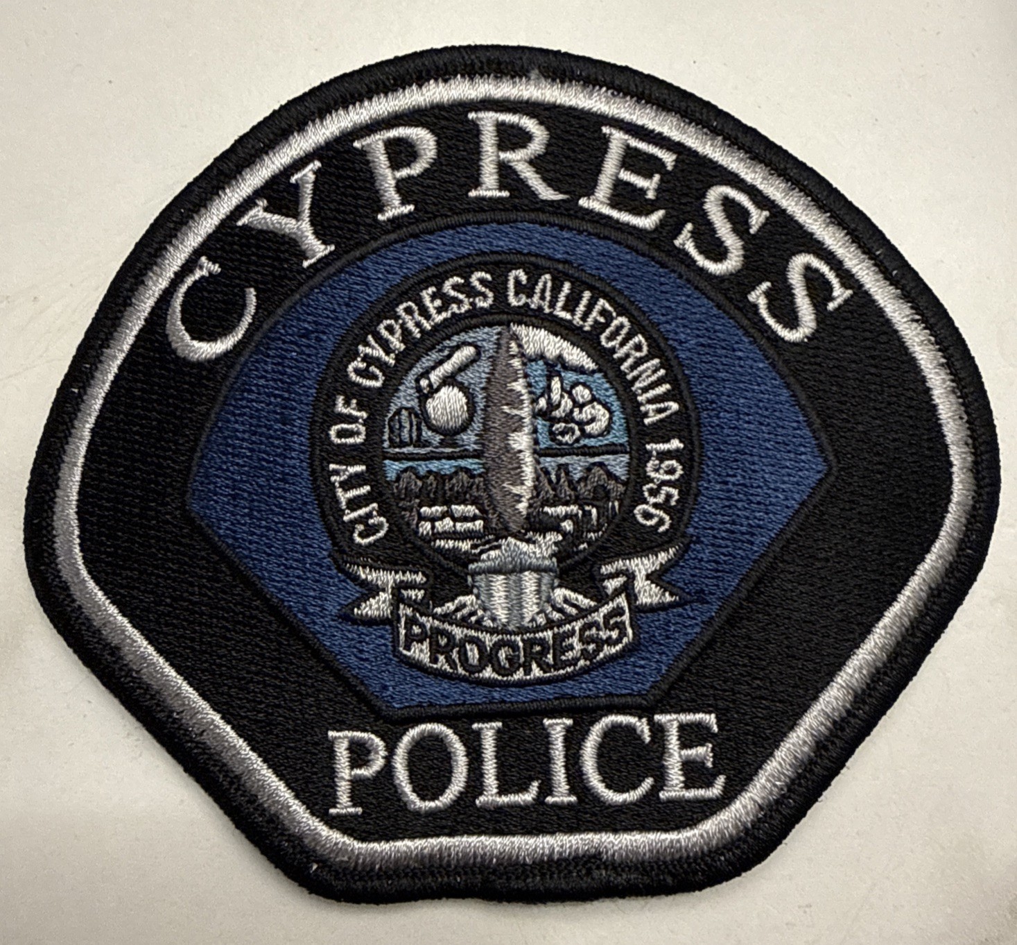 Cypress Police (California) Current Issue Shoulder Patch