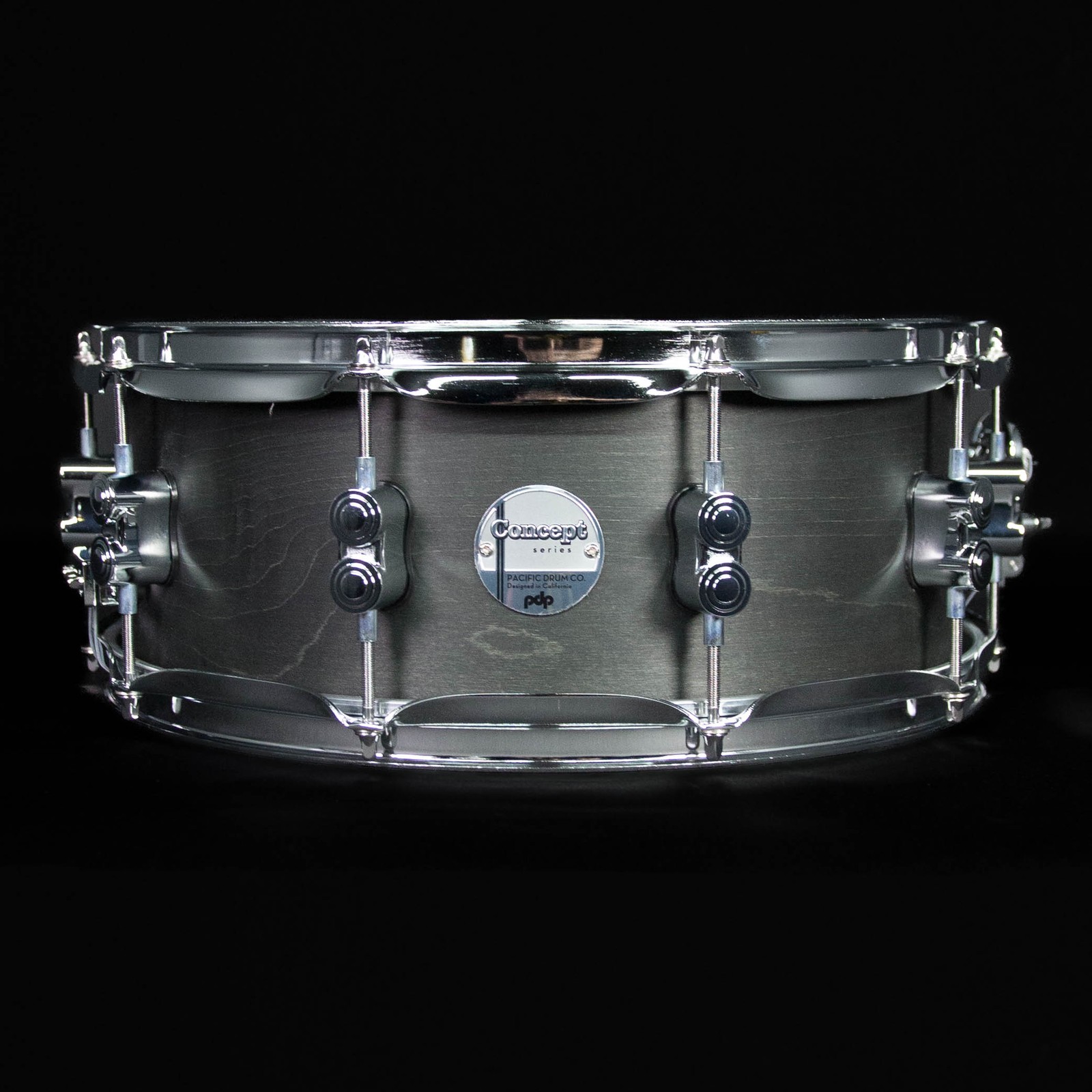 PDP 14" x 5.5" Maple Snare Drum, Black Wax Finish