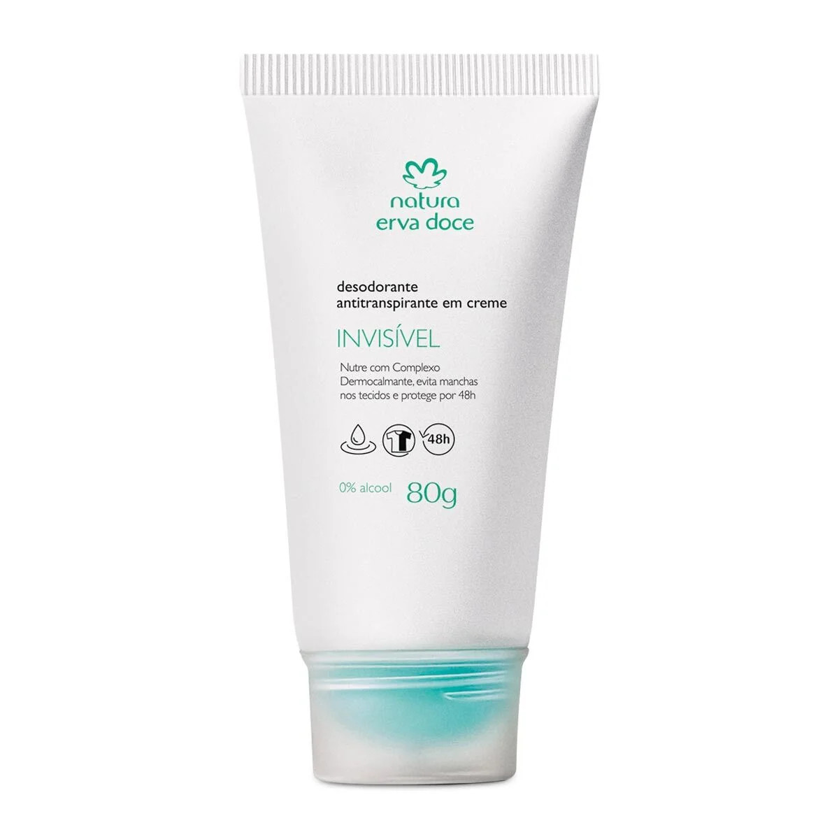 Natura Desodorante Antitranspirante em Creme Erva Doce 80g