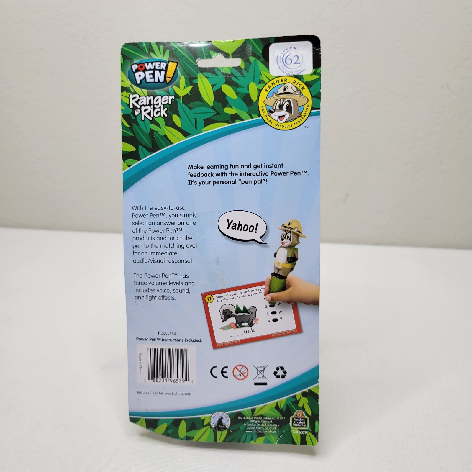 Ranger Rick Power Pen Interactive Learning Tool Teacher Created Resources NIB