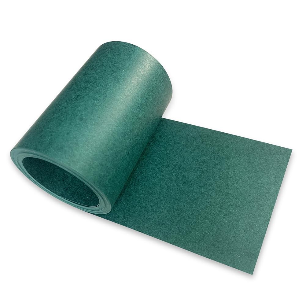 Green Electrical Insulating Fish Paper 80mm Width 0.2mm Thick 5m 16.4 FT
