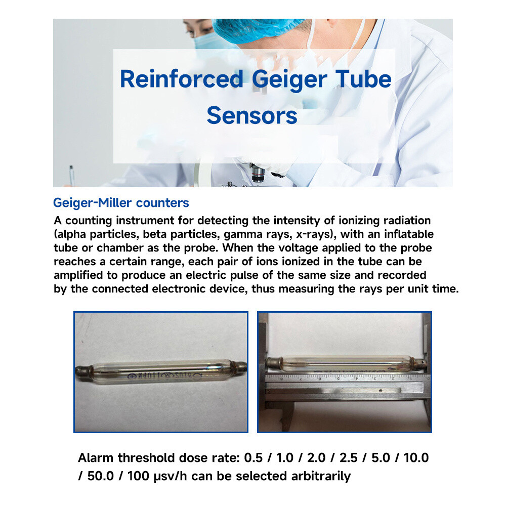 Nuclear Radiation Detector Electromagnetic Ionizing Radiation Tester