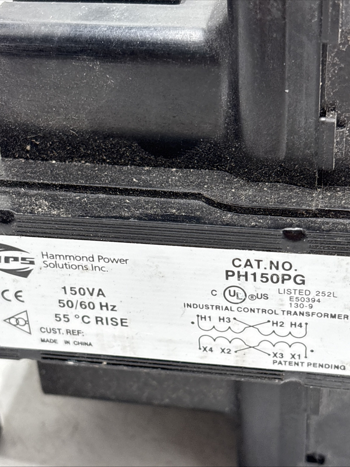 Hammond Power Transformer Model PH150PG