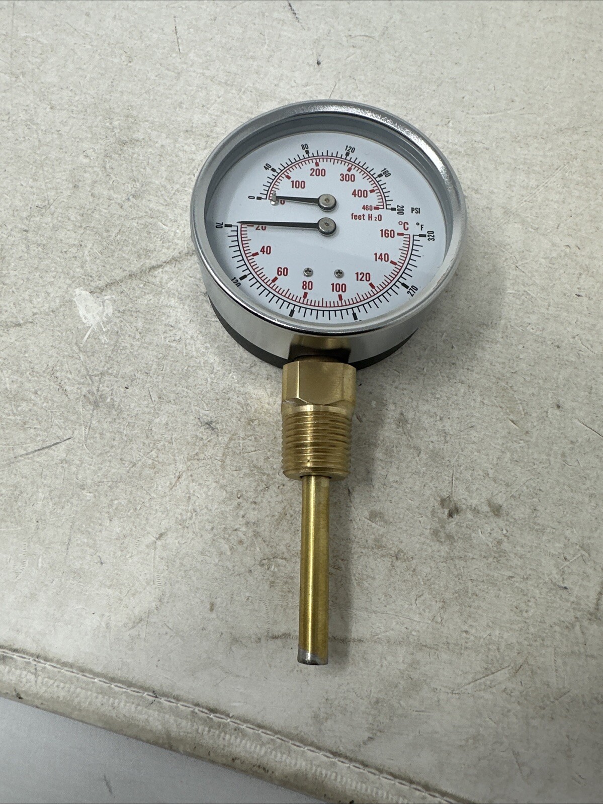 Kodiak Controls 4201R-3.25-2-70-200PSI Tridicator, FREE SHIPPING!