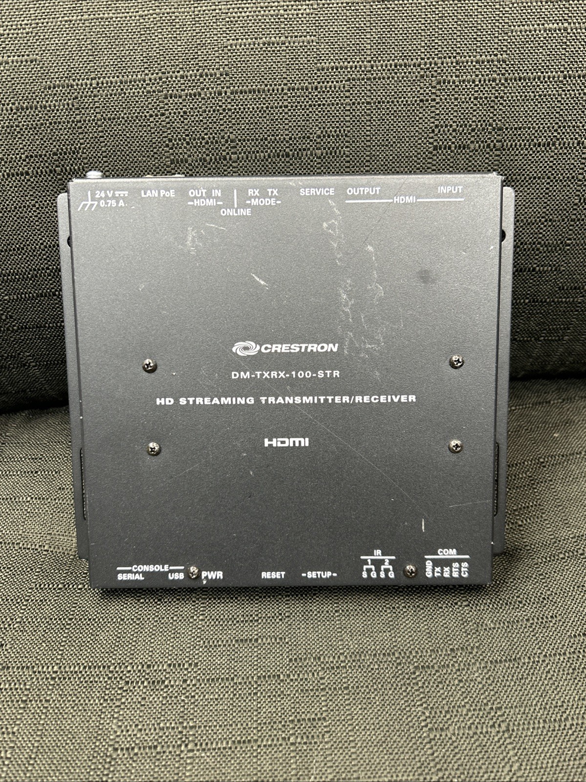 Crestron DM-TXRX-100-STR HD Streaming Transmitter Receiver HD Base Transceiver