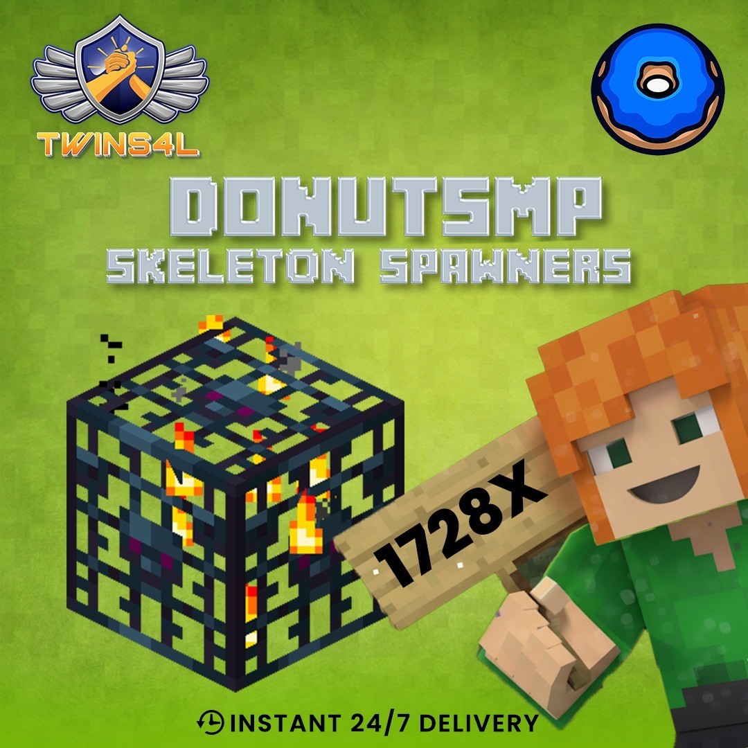 Cheapest Skeleton Spawners - DonutSMP | Fast Delivery!