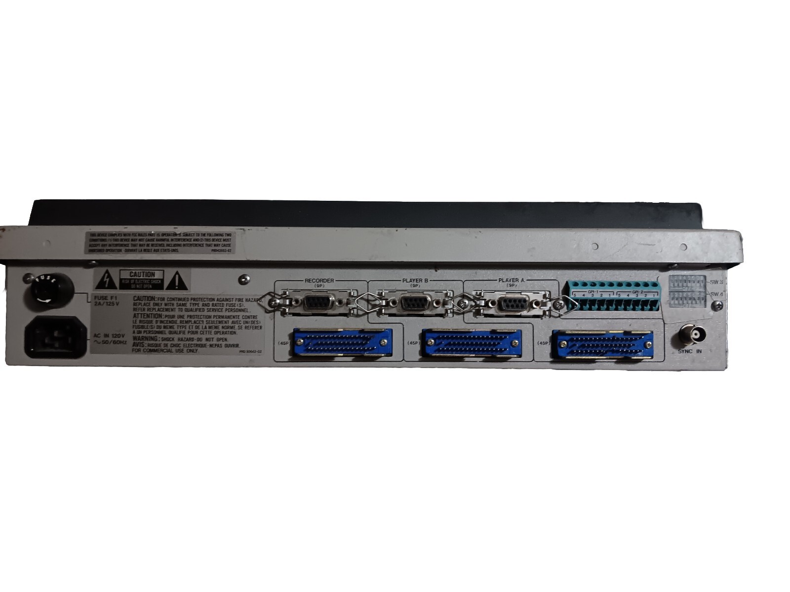 Jvc Editing Control Unit RM-G86OU