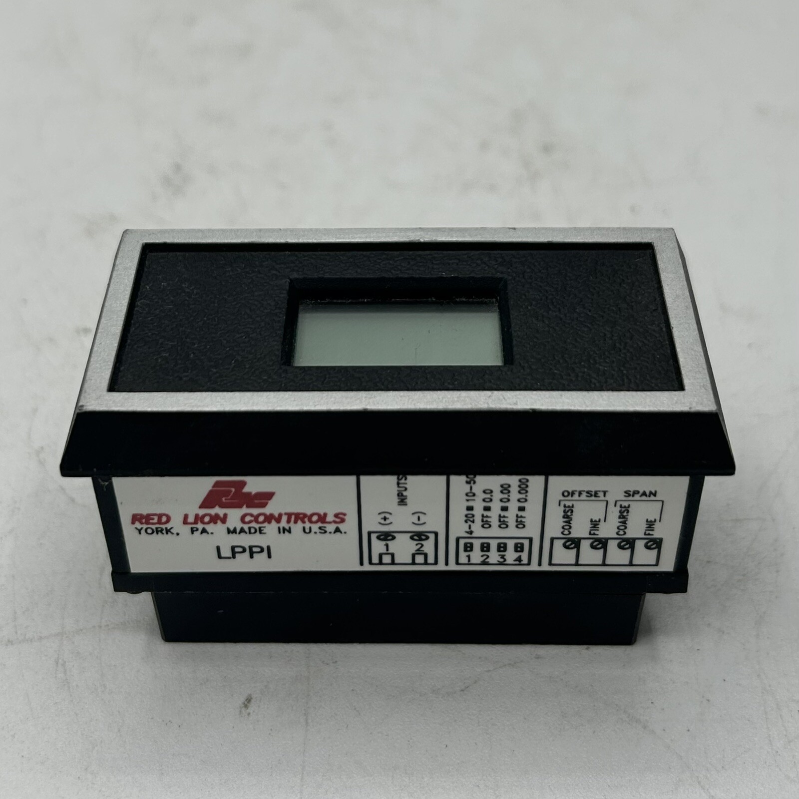 RED LION CONTROLS LPPI0000 PROCESS INDICATOR LPPI