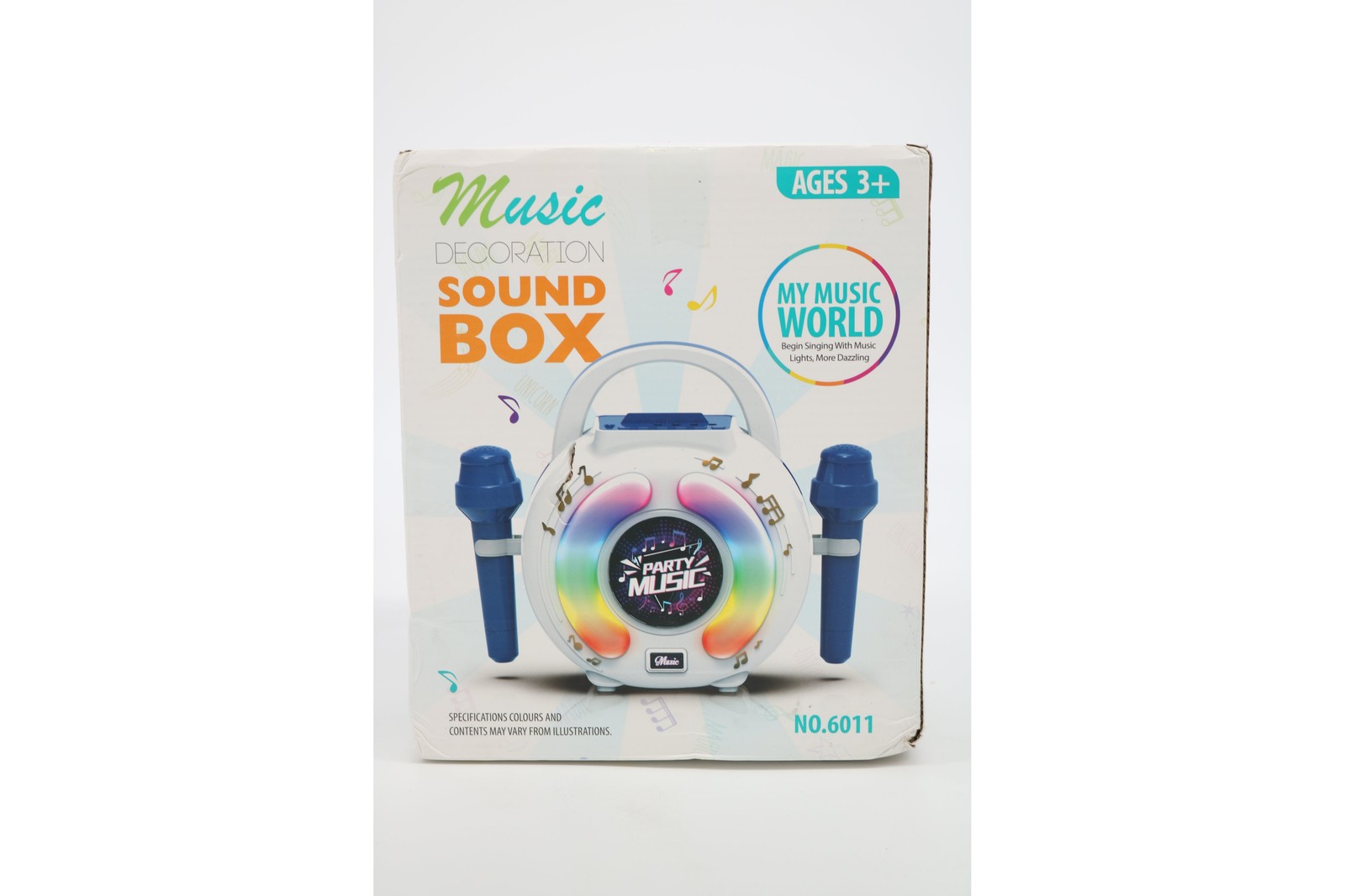 Art Factory Music Decorative Sound Box Karaoke Kids