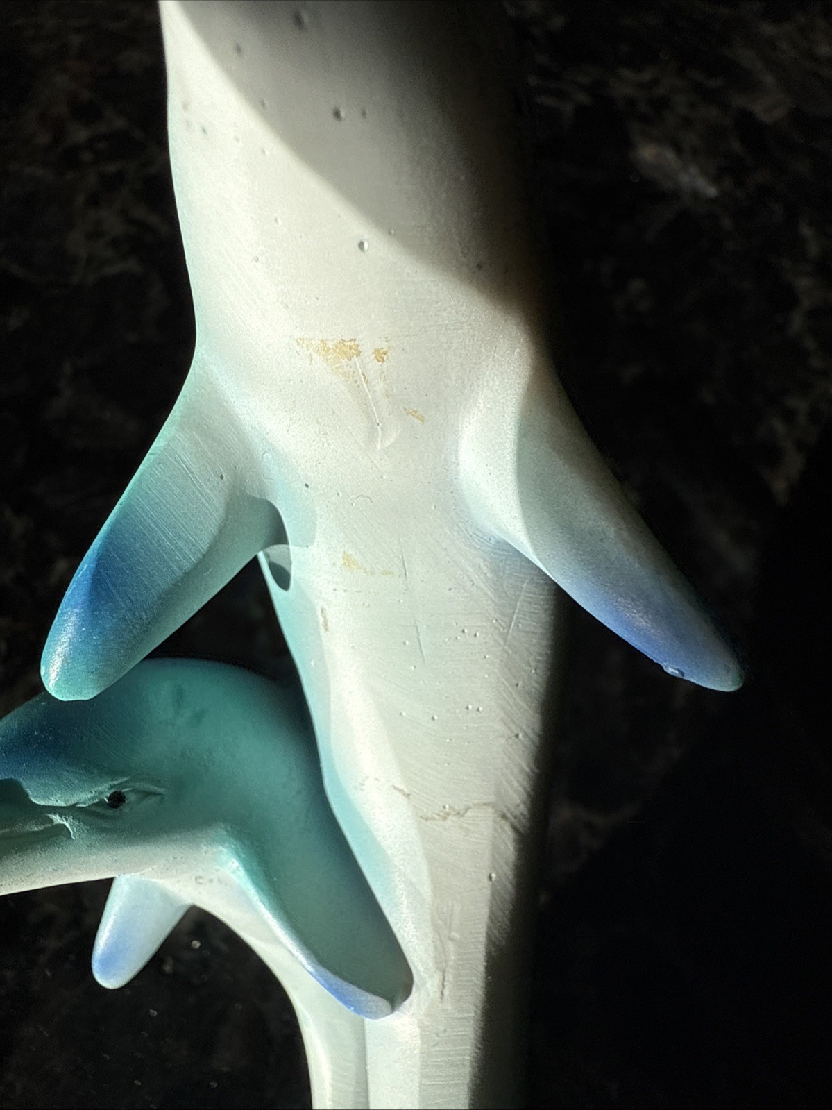 Dolphin Hinged Trinket Box and Figurine Set