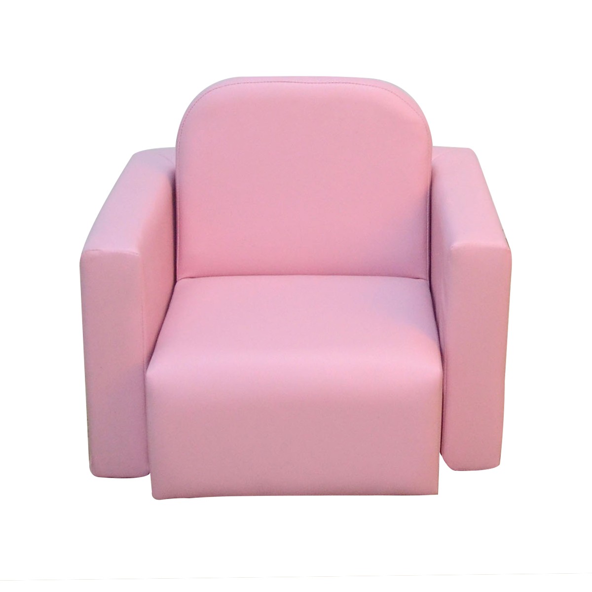 2-in-1 Multifunctional Convertible Kids Table and Chair Set for Boys Girls Pink