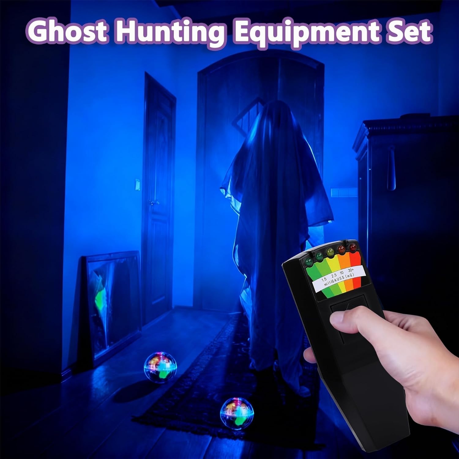 ProGhost EMF Detector: Compact & Easy Paranormal Detection
