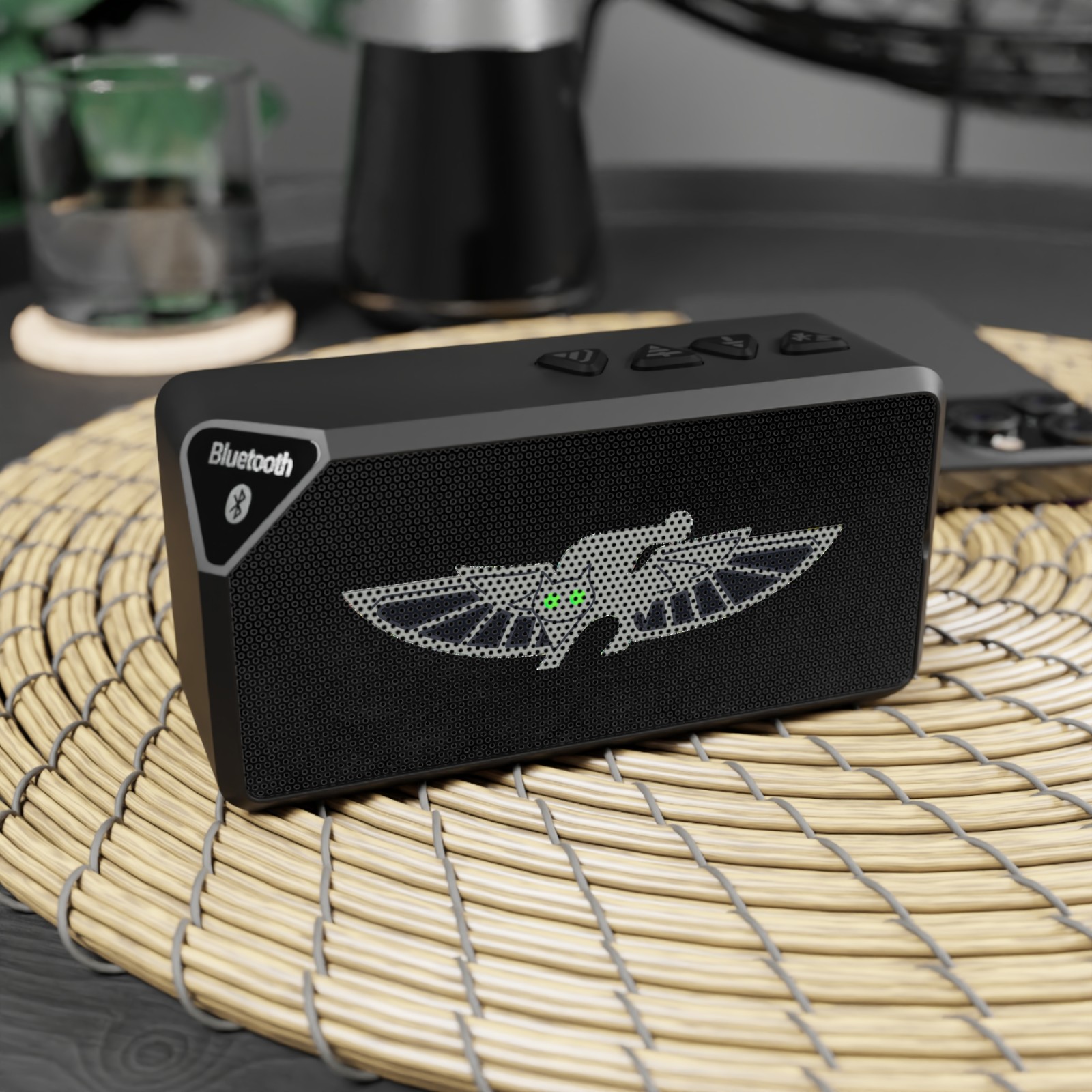 IDF Unit 669 — Wireless Bluetooth Speaker | IAF CSAR, 33ft BT, Aux 3.5mm, 2h