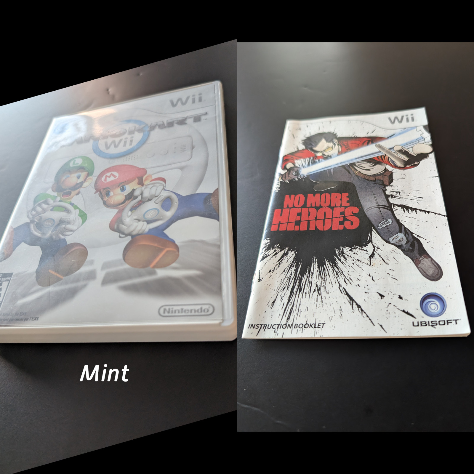 Super Paper Mario Nintendo Wii CASE MANUAL INSERTS ONLY Authentic Guaranteed