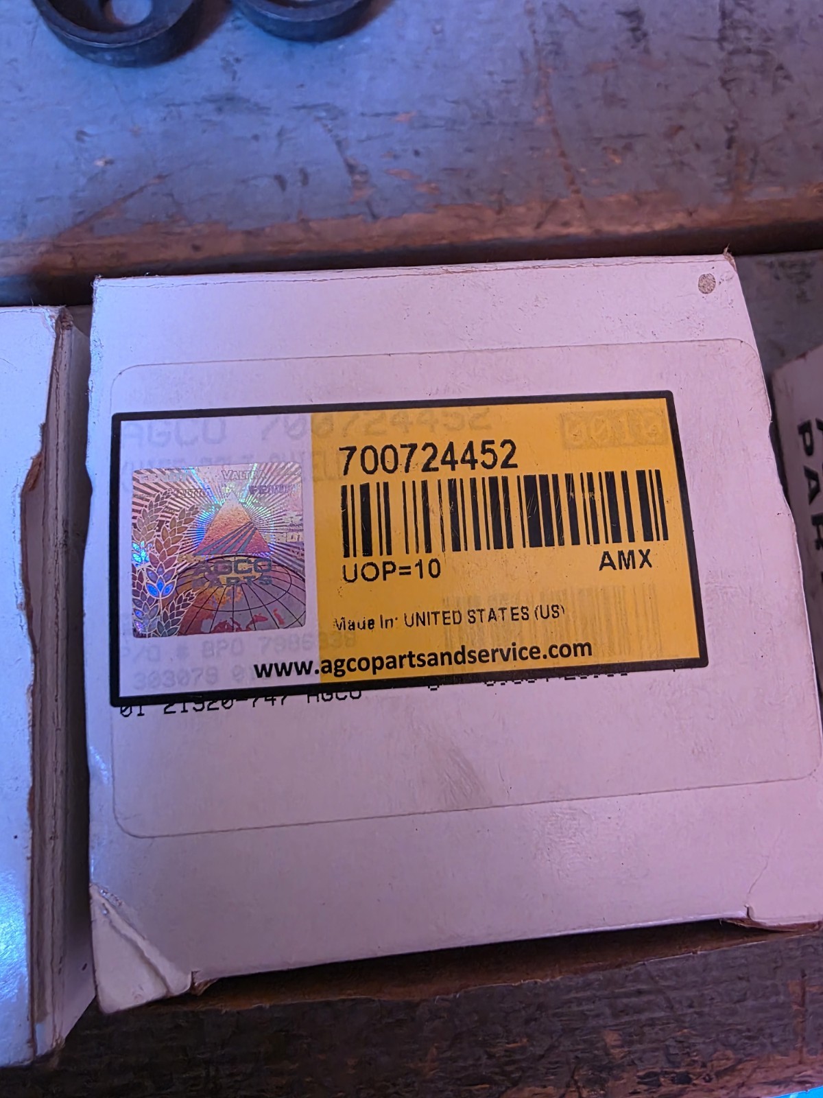 AGCO 700724452 Shield Bolt Protector 10 Pack For Massey New Idea Hesston