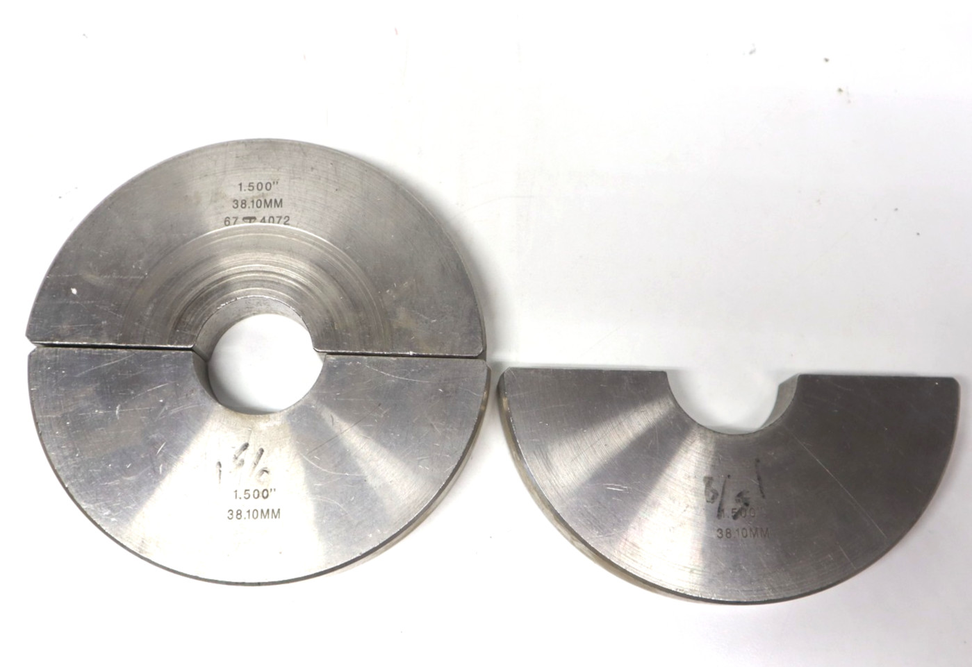 Tri Tool 304 1.5" 'Saddle' Die Set For 304 Tube Squaring ED4U 4070 - Set of 3