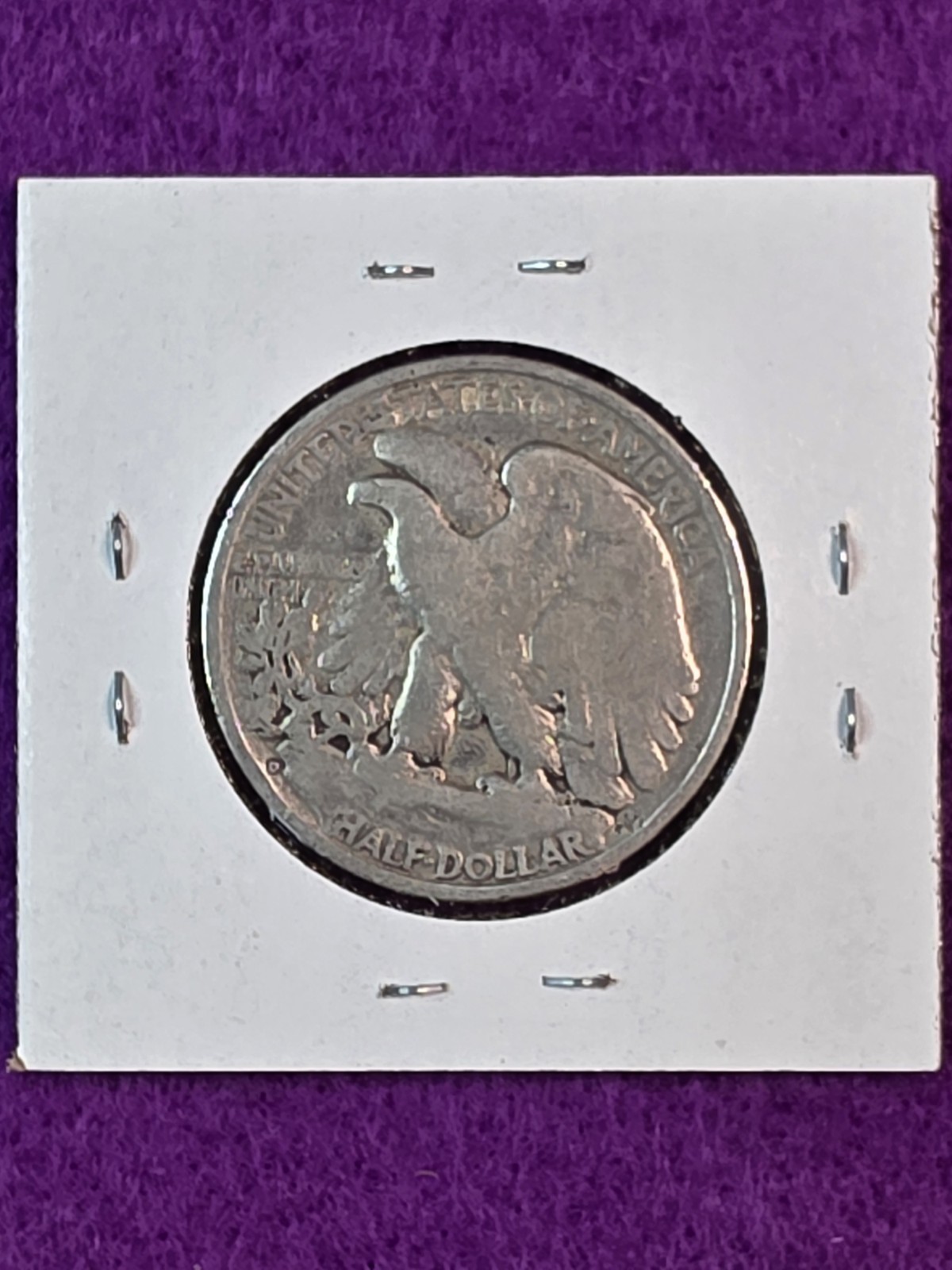 1936 D Walking Liberty Silver Half Dollar