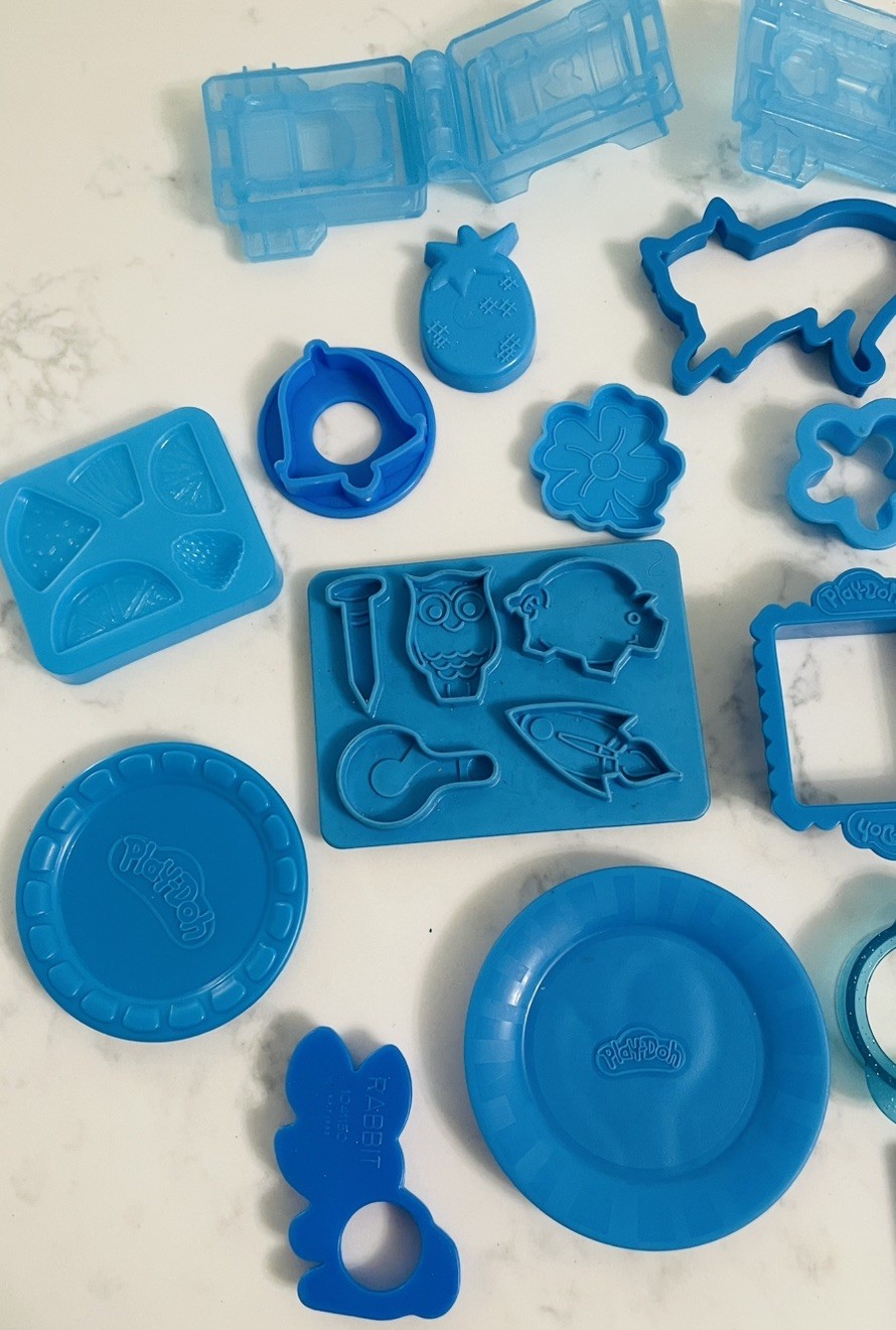 Play-Doh/Dough Accessories Molds Shape Cutters Assorted 30 Pcs
