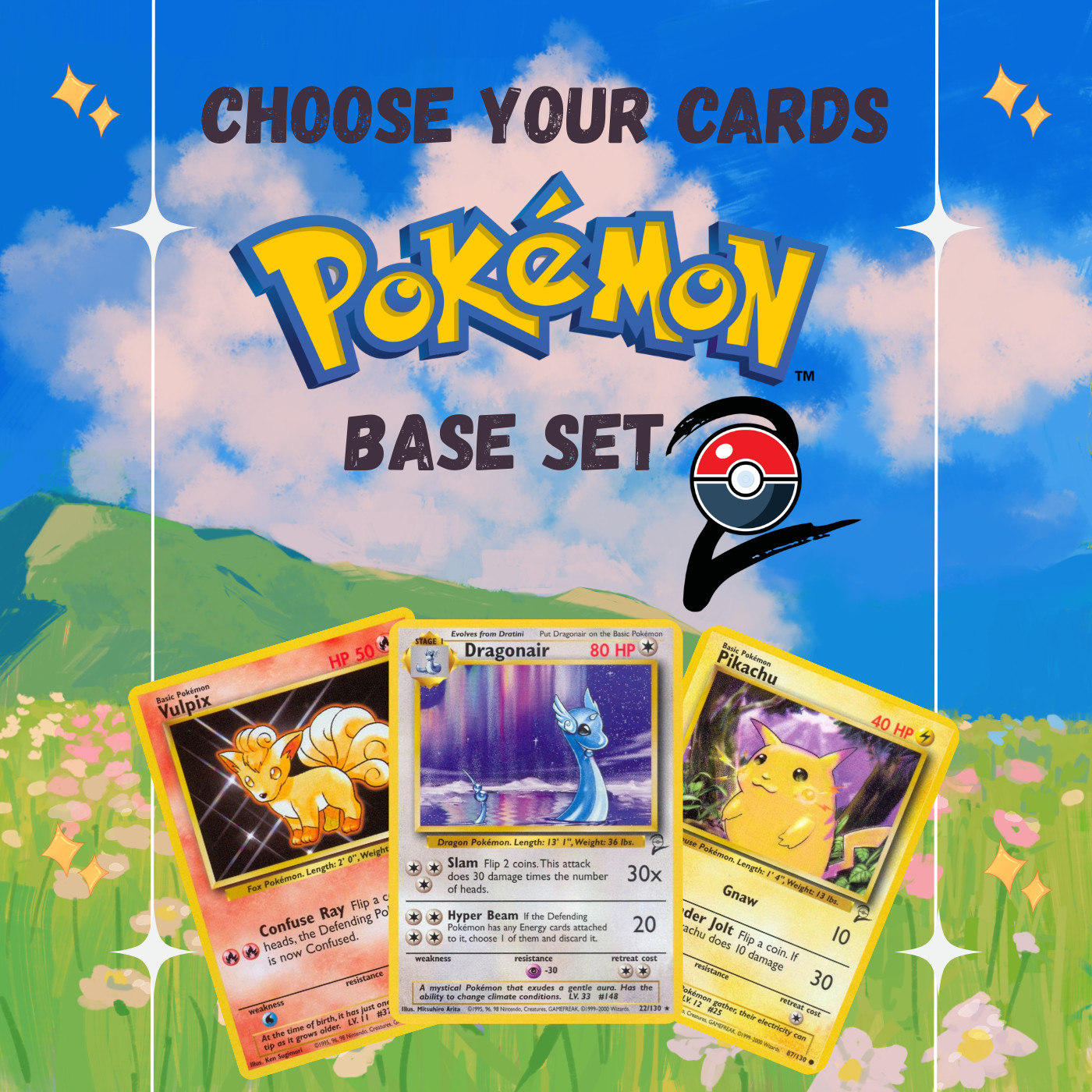 Pokemon Base Set 2 - Choose Your Card (LP)