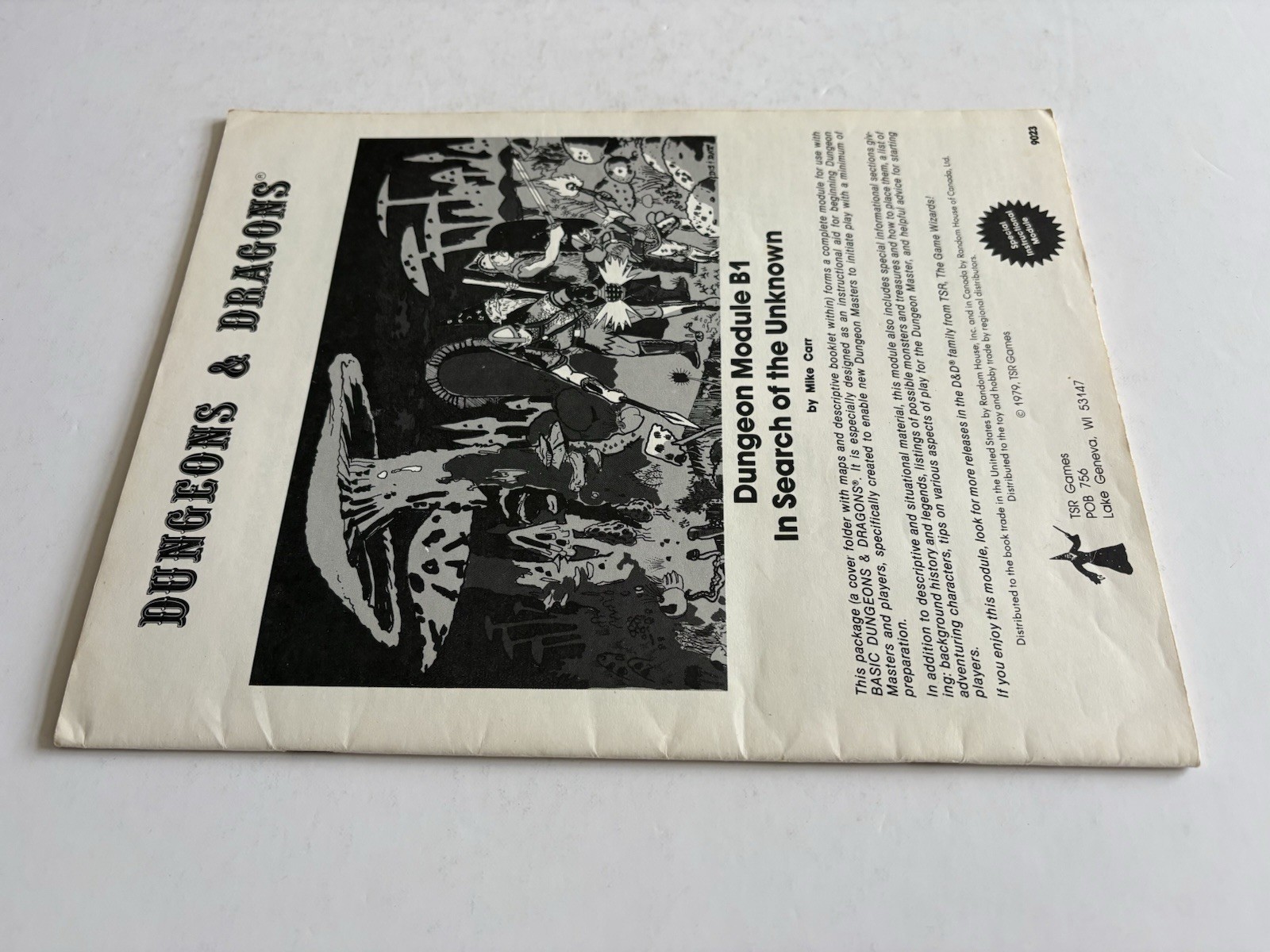 Dungeons and Dragons Holmes Basic Set TSR 1979