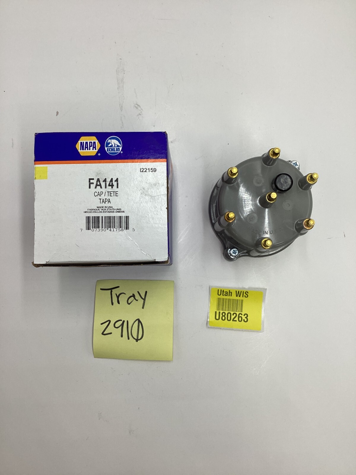GENUINE Distributor Cap NAPA FA141SB Male