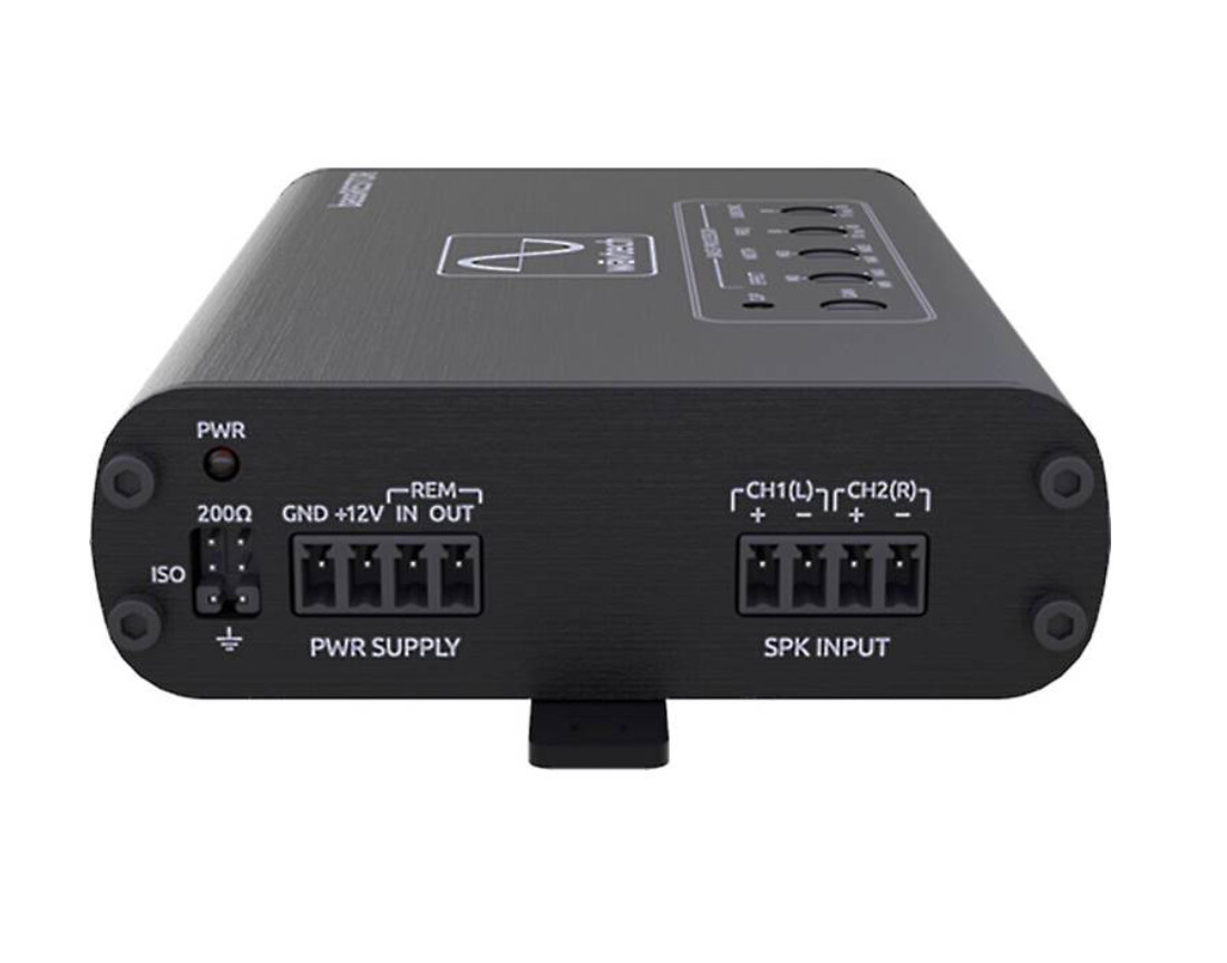 4-Pin Speaker Level Input / Power Plug DSP Wāvtech Wavtech Link Plus Mini